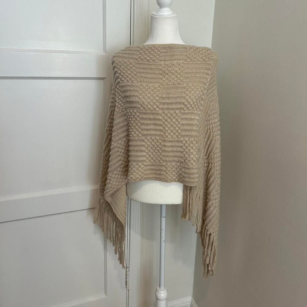 Inc international concepts asymmetrical knit poncho
